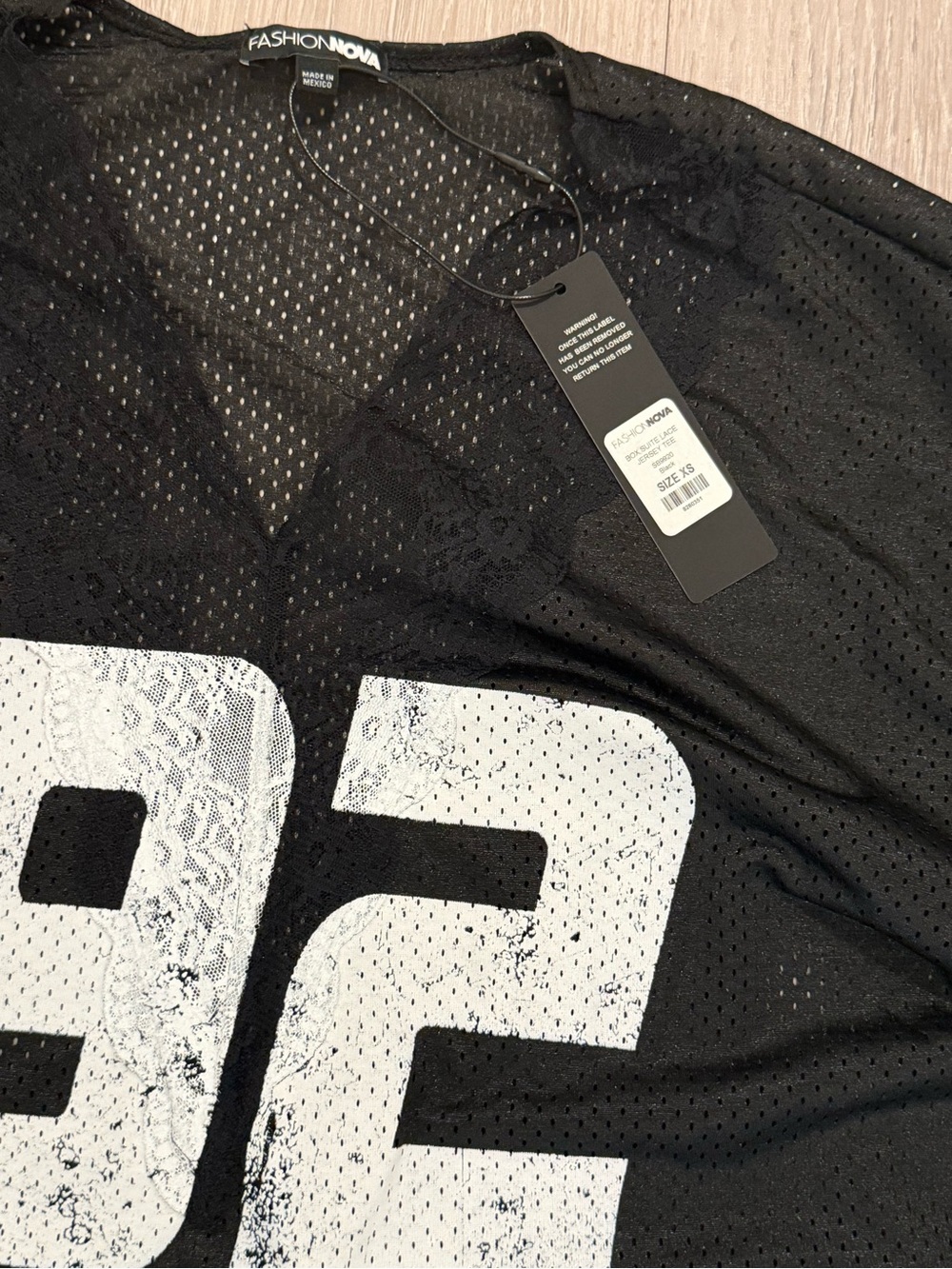 Lace jersey - Picture 3 of 3